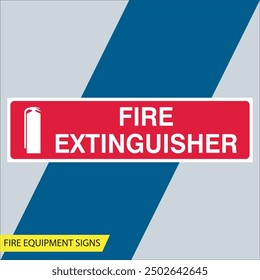 fire equipment signs vector files signs set illustration signs and symbols design fire equipment signs