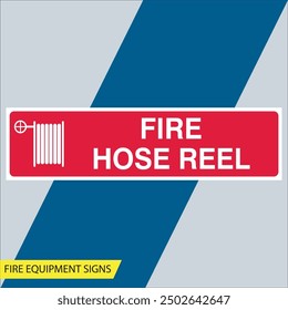 fire equipment signs vector files signs set illustration signs and symbols design fire equipment signs