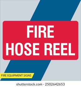 fire equipment signs vector files signs set illustration signs and symbols design fire equipment signs