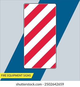 fire equipment signs vector files signs set illustration signs and symbols design fire equipment signs
