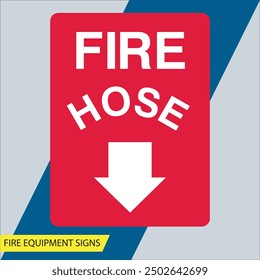 fire equipment signs vector files signs set illustration signs and symbols design fire equipment signs