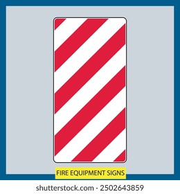 fire equipment signs vector files signs set illustration signs and symbols design fire equipment signs