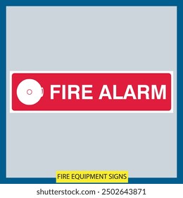 fire equipment signs vector files signs set illustration signs and symbols design fire equipment signs