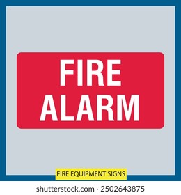 fire equipment signs vector files signs set illustration signs and symbols design fire equipment signs