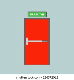 Fire Exit Door