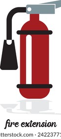 Fire Extension Cylinder icon icon