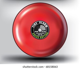 Fire Extinguisher  and alarm button