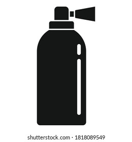 Fire extinguisher car icon. Simple illustration of fire extinguisher car vector icon for web design isolated on white background