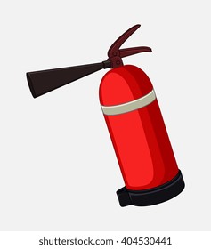 Fire Extinguisher Cylinder Vector
