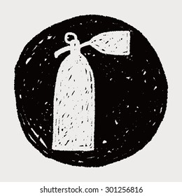Fire extinguisher doodle
