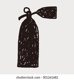 Fire extinguisher doodle