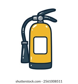 Fire extinguisher element vector illustration