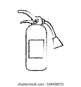 Fire extinguisher equipment icon vector illustration graphic design