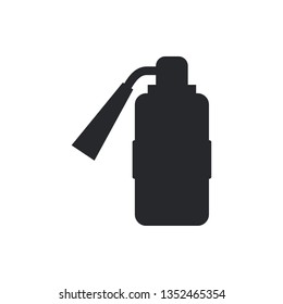 fire extinguisher flat vector icon