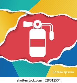 Fire extinguisher icon