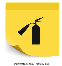 Fire extinguisher icon.