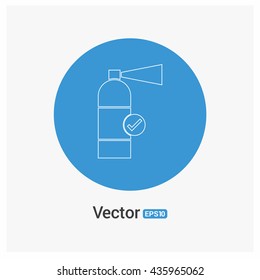 Fire extinguisher icon