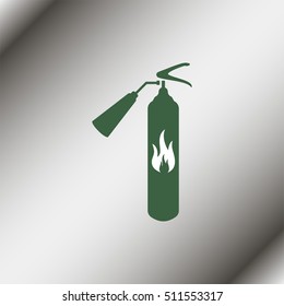 Fire extinguisher icon.