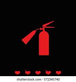 Fire extinguisher icon.