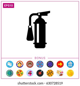 Fire extinguisher icon
