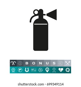 Fire extinguisher icon