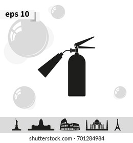 Fire extinguisher icon.