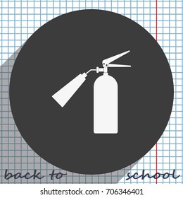 Fire extinguisher icon.