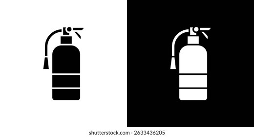 Fire extinguisher icon concept, vector illustration