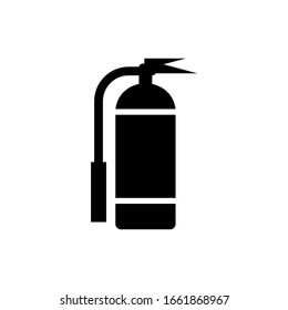 fire extinguisher icon design trendy