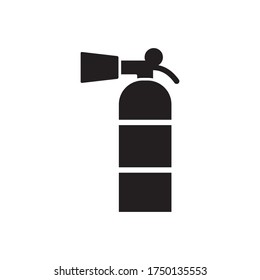 Plantilla de vectores de diseño de iconos de extinción de incendios