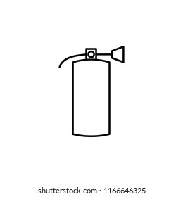 fire extinguisher icon. Element of car workshop icon for mobile concept and web apps. Thin line fire extinguisher icon can be used for web and mobile