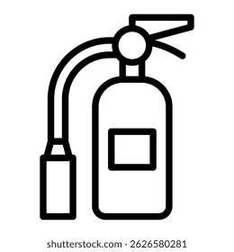 Fire Extinguisher Icon Element For Design