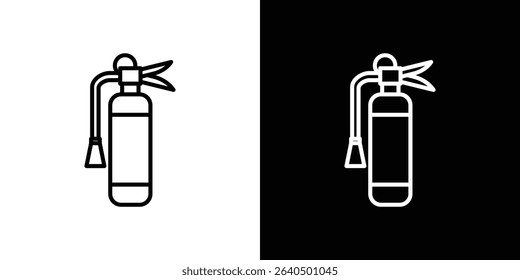 Fire extinguisher icon Graphic vector set for ui design