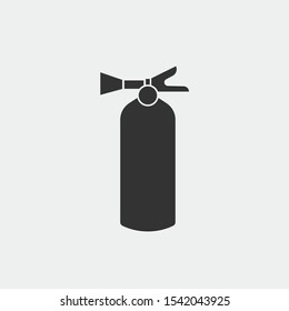 fire extinguisher icon isolated vector trend eps 10 illustration