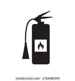 Fire extinguisher icon , Laboratory icon vector