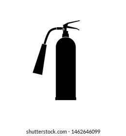 Fire extinguisher icon, logo isolated on white background