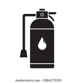 plantilla de diseño de vectores del logotipo del icono del extintor de incendios