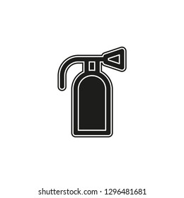 fire extinguisher icon - safety symbol - protection equipment - emergency sign