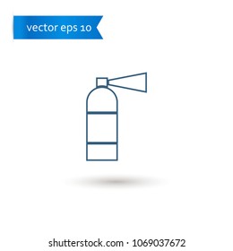 fire extinguisher. fire extinguisher icon. sign design. Vector EPS 10.