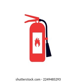 fire extinguisher icon sign symbol isolated on background