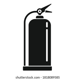 Fire extinguisher icon. Simple illustration of fire extinguisher vector icon for web design isolated on white background