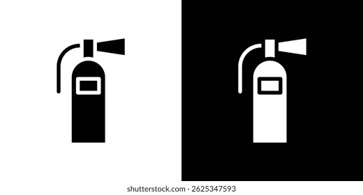 Fire extinguisher icon simple line vector. Symbol, logo.
