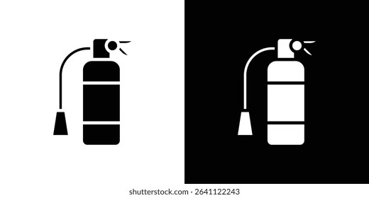 Fire extinguisher icon symbols. Vector illustration.