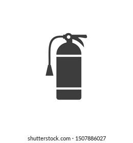 Fire extinguisher icon template color editable. Fire extinguisher symbol vector sign isolated on white background. Fire safety concept idea images.