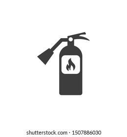 Fire extinguisher icon template color editable. Fire extinguisher symbol vector sign isolated on white background. Fire safety concept idea images.