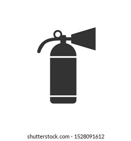 Fire extinguisher icon template color editable. Fire danger. Fire protection symbol vector sign isolated on white background. Simple logo vector illustration for graphic and web design