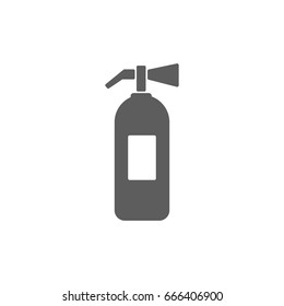 Fire extinguisher icon in trendy flat style isolated on white background. Symbol for your web site design, logo, app, UI. Vector illustration, EPS