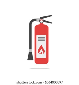 Fire extinguisher icon vector