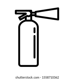 Fire extinguisher icon vector design template