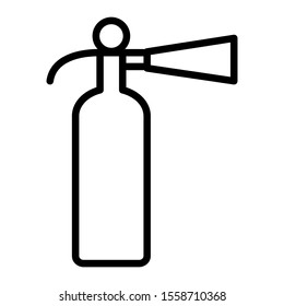 Fire extinguisher icon vector design template